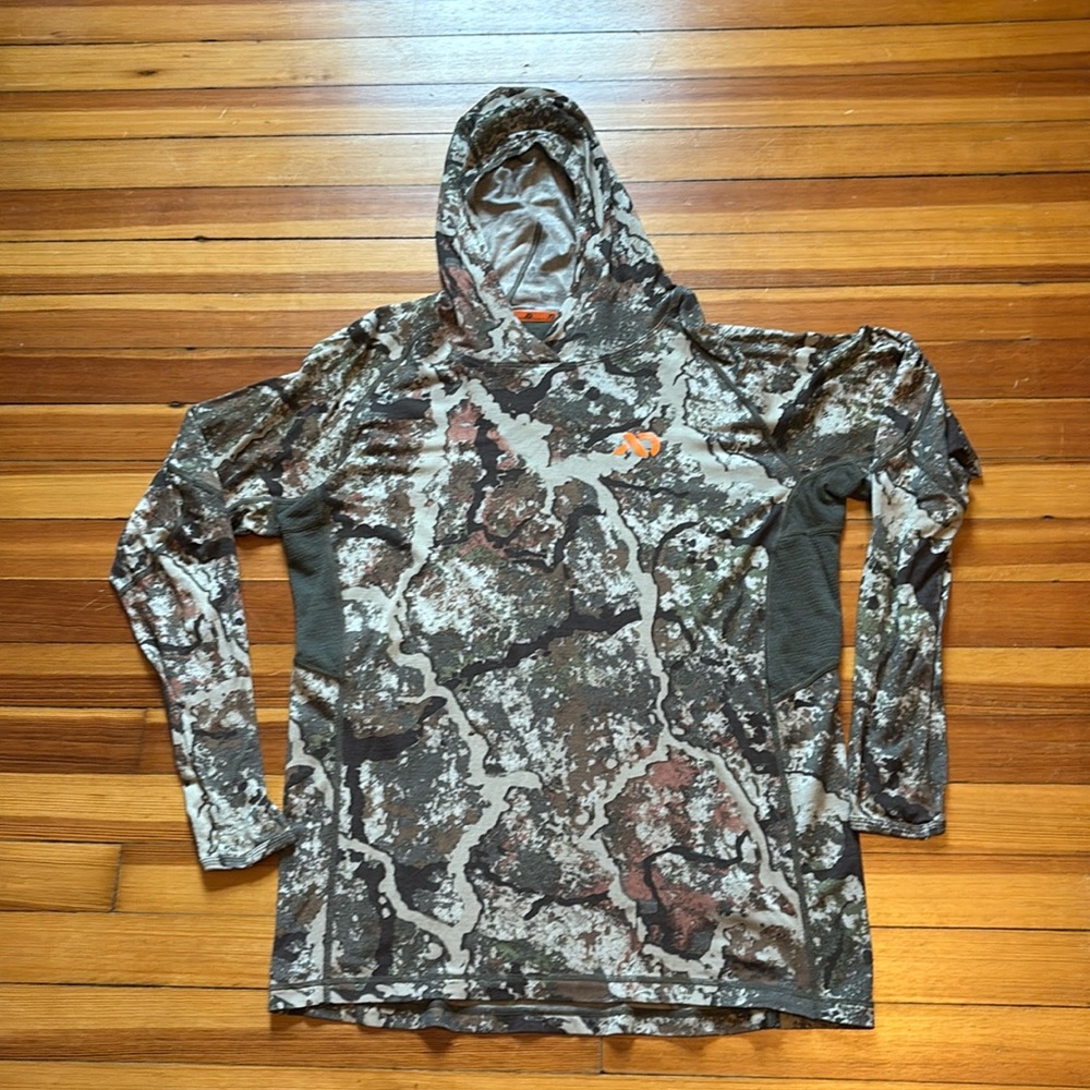 Mens First Lite Aerowool Wick Ultralight Hoody